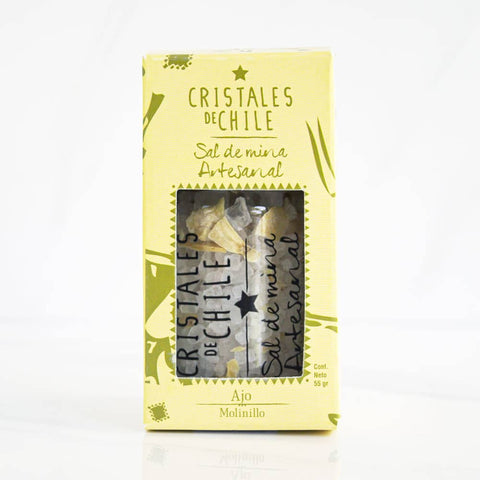 Sal Molinillo Ajo Cristales de Chile 65 grs