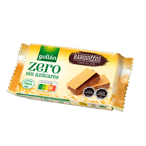 Galleta Zero Oblea Chocolate Gullon 60 gr.