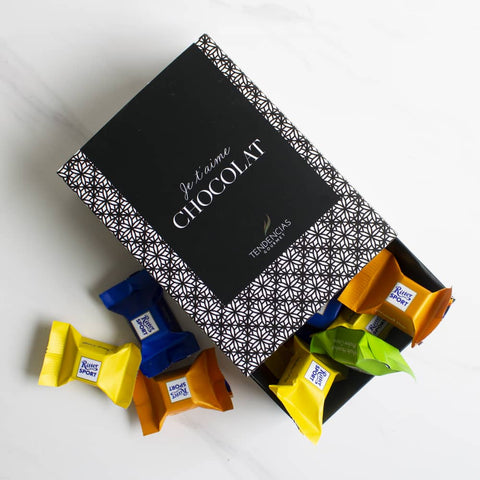 Caja Je t´aime Chocolat Bombones Mini Ritter leche 250 grs