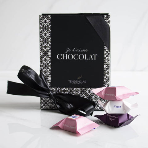 Caja Je t´aime Chocolat Bombones Mini Ritter Yogurt 250 grs