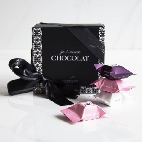 Caja Je t´aime Chocolat Bombones Mini Ritter Yogurt 150 grs