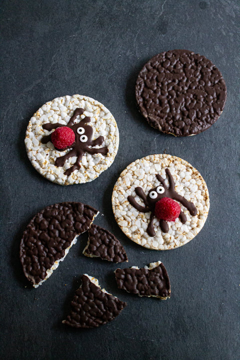 Imagen de Arañas de Halloween Saludables