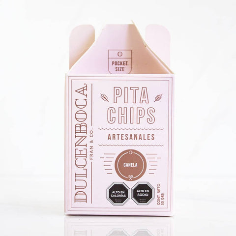 Pitas Chips Bocanboca Canela 50 grs