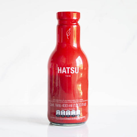 Te Rojo Pu-erh Con Sabor a Frutos Rojos Hatsu 400 ml