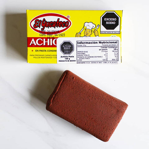 Pasta Achiote Premium El Yucateco 100 grs