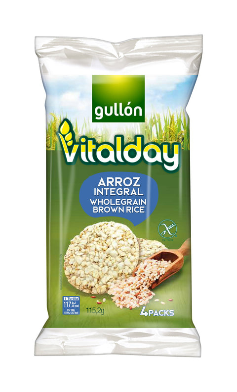 Imagen de Tortita de Arroz Vitalday Gullon 115 grs