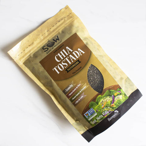 Chia Negra Tostada Sow 454 gr