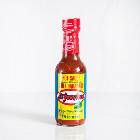 Salsa Habanero Roja Premium El Yucateco 120 ml