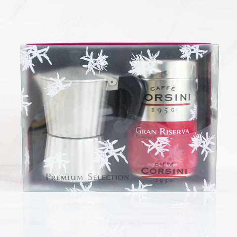 Pack Moka Italina + café gran reserva corsini 250 gr