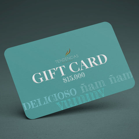 Gift card $15.000