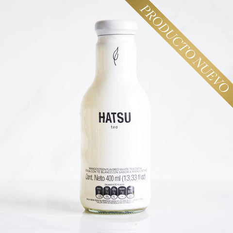 Te Blanco Con Sabor a Mangostino Hatsu 400 ml