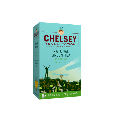 20 Bolsitas Te Verde Natural Chelsey