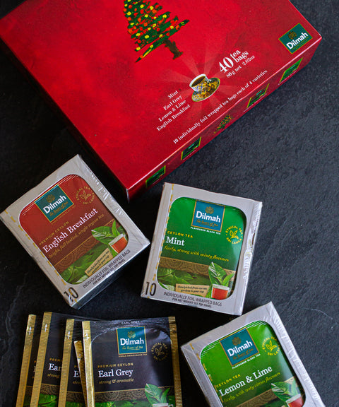 Imagen de 40 Bolsitas Gift Navidad  Dilmah