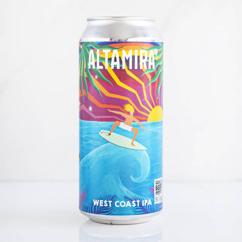 Cerveza West coast Ipa Altamira 473 cc