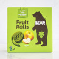 Rollos de fruta bear manzana ingredientes naturales