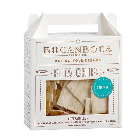 Pitas Chips Bocanboca Original 120 grs