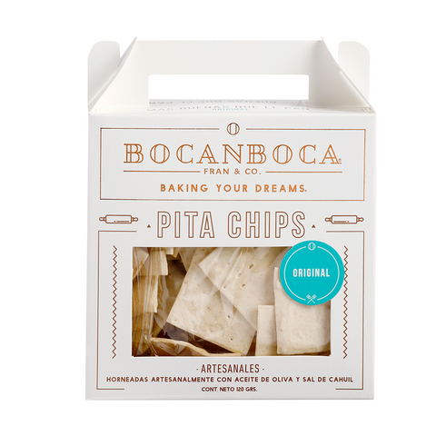 Pitas Chips Bocanboca Original 120 grs