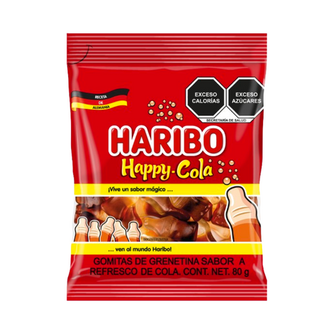 Imagen de Gomitas Haribo Happycola 80 Gr