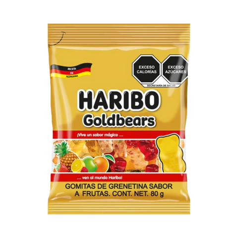 Imagen de Gomitas Haribo Goldbear 80 Gr