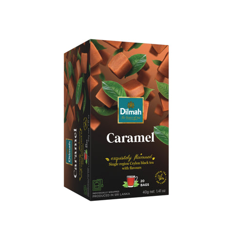 Imagen de 20 Bolsitas Te Negro Caramelo Dilmah
