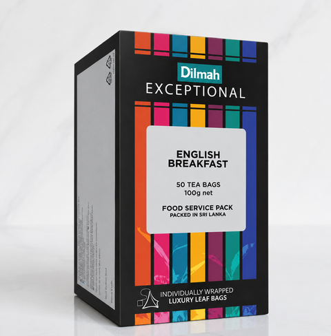 Imagen de 50 Pirámides Te Negro English Breakfast Exceptional Dilmah