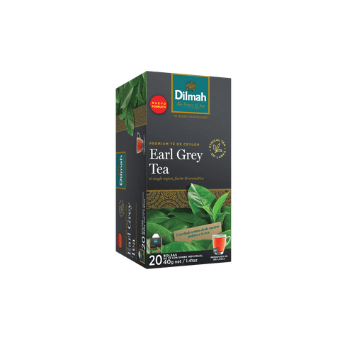 Imagen de 20 Bolsitas Té Negro Earl Grey Dilmah