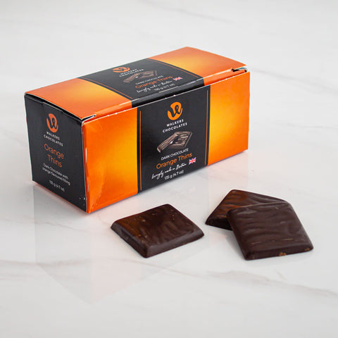 Imagen de Chocolate Amargo Walkers Orange Thins 135 gr