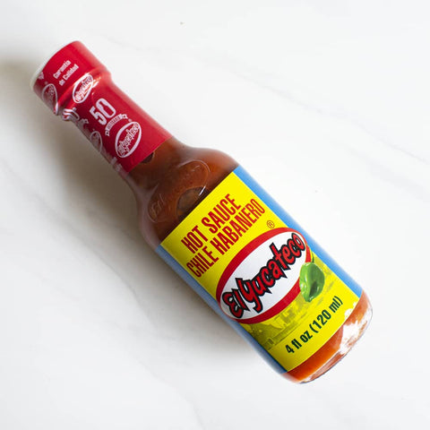 Salsa Habanero Roja Premium El Yucateco 120 ml