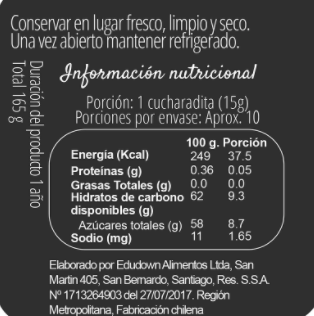 Mermelada de Naranja A la Huerta de la Esquina 165 grs