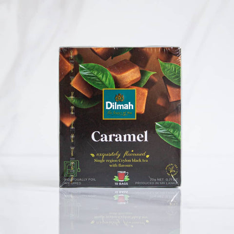 Imagen de 10 Bolsitas Te Negro Caramelo Dilmah