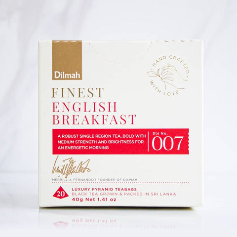 Imagen de 20 Bolsitas Té Negro Finest English Breakfast Dilmah