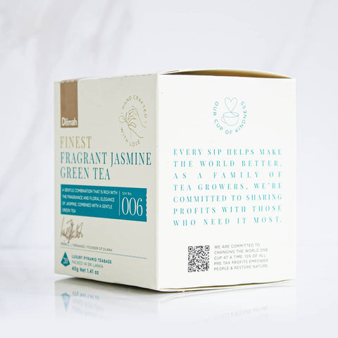 Imagen de 20 Bolsitas Té Verde Finest con Jazmin Dilmah