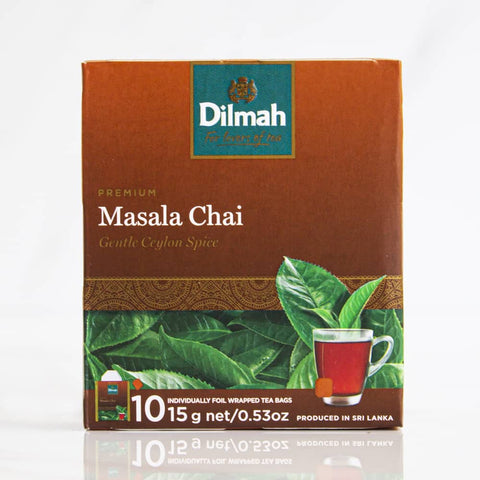 10 Bolsitas Te Negro Masala Chai Dilmah