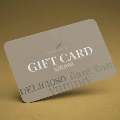 Gift card $20.000