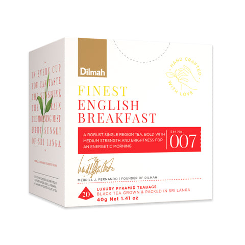 Imagen de 20 Bolsitas Té Negro Finest English Breakfast Dilmah