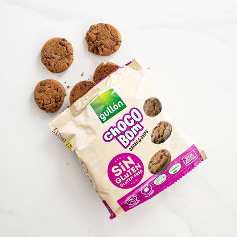 Imagen de Galleta Sin Gluten Chocobom Gullon 120 grs