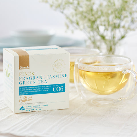 Imagen de 20 Bolsitas Té Verde Finest con Jazmin Dilmah