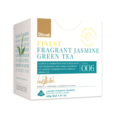 Imagen de 20 Bolsitas Té Verde Finest con Jazmin Dilmah