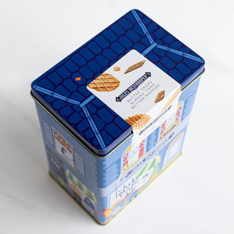 Imagen de Galleta Flemish Houses Azul Jules Destrooper 200 grs