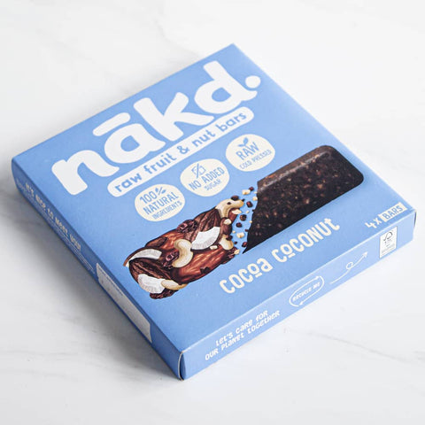 4 barras Cacao coco Nakd