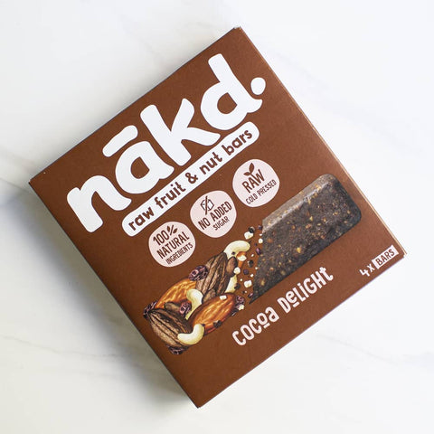 4 barras Cacao Nakd