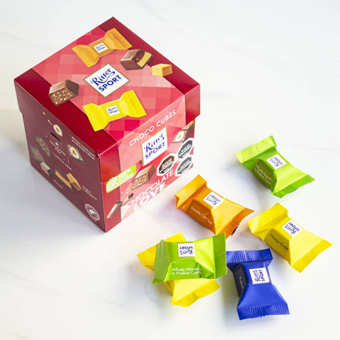 Chocolate leche Mini Cubes Ritter Sport 176 gr