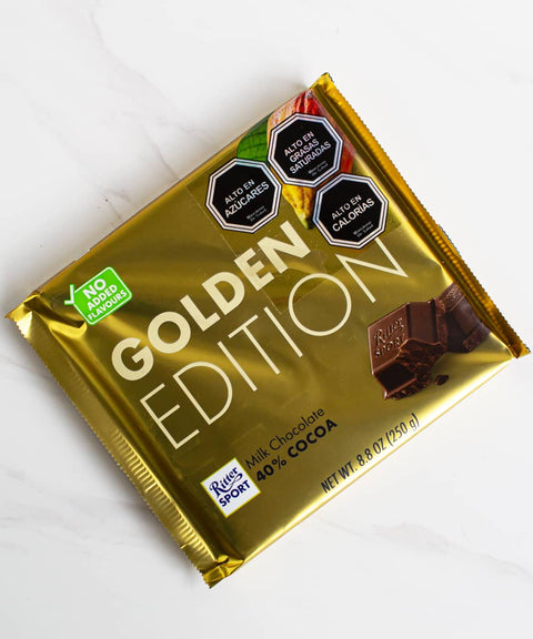 Imagen de Chocolate de leche Golden Ritter Sport 250 grs