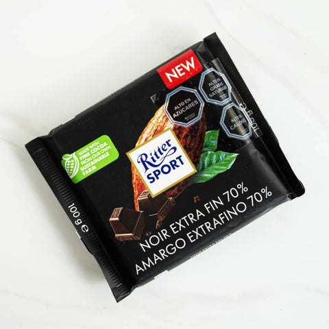 Chocolate Amargo 70% Ritter Sport 100 grs