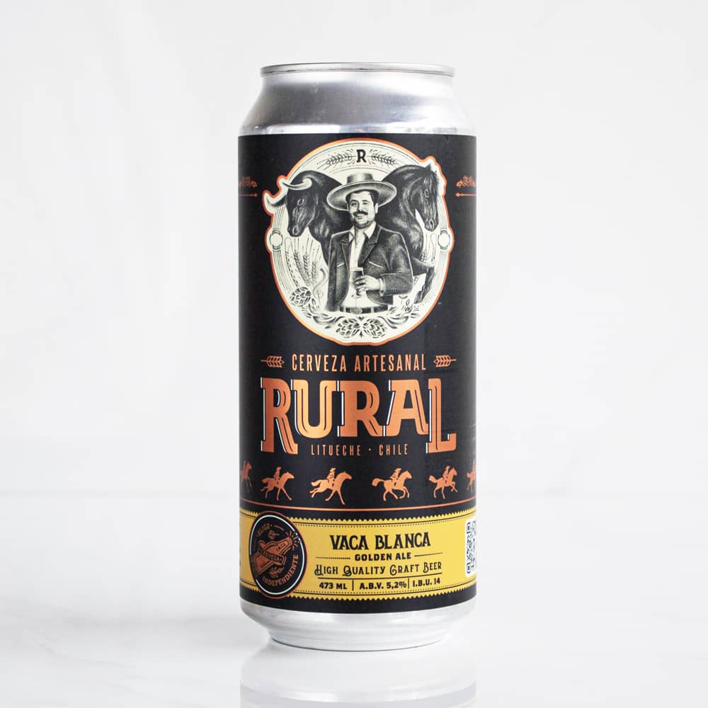 Cerveza Vaca Blanca Rural 473 ml - Tendencias Gourmet