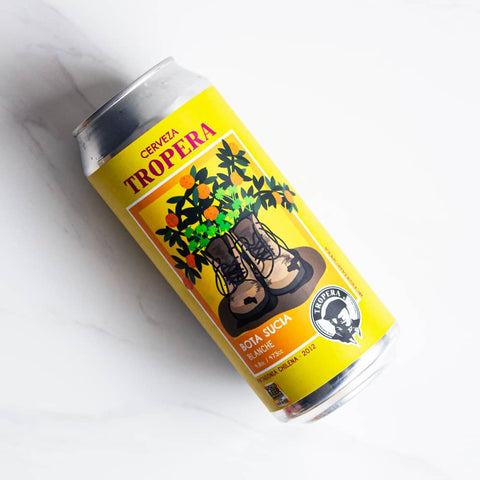 Imagen de Cerveza  Bota Sucia Blanche Tropera  473 cc