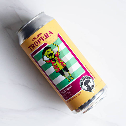 Imagen de Cerveza  Hazymeni Hazy Tropera  473 cc