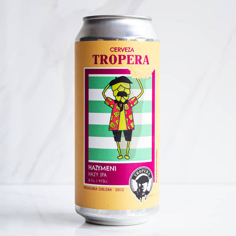 Imagen de Cerveza  Hazymeni Hazy Tropera  473 cc