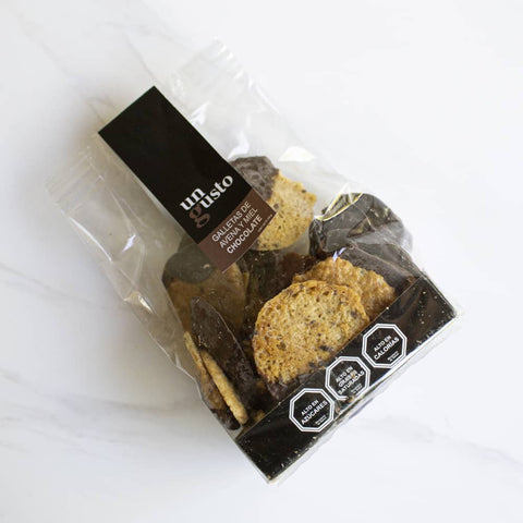 Galletas de Avena y Miel chocolate Un Gusto 120 gr