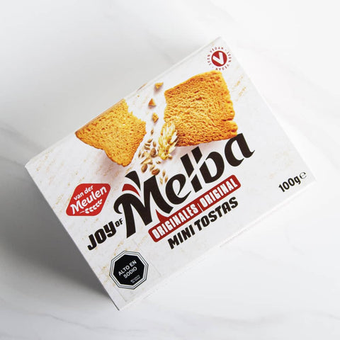 Mini Tostadas melba original Van der Meulen 100 gr